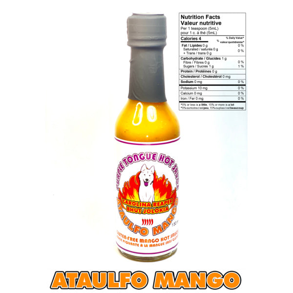Purple Tongue Hot Sauce Ataulfo Mango