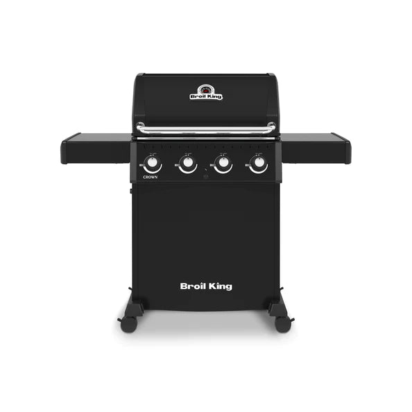 Broil King CROWN 410 4-Burner BBQ with Heavy-Duty Cast Iron Cooking Grids