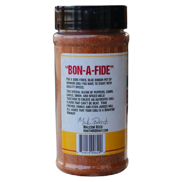 Malcom's Bonafide Chili Seasoning