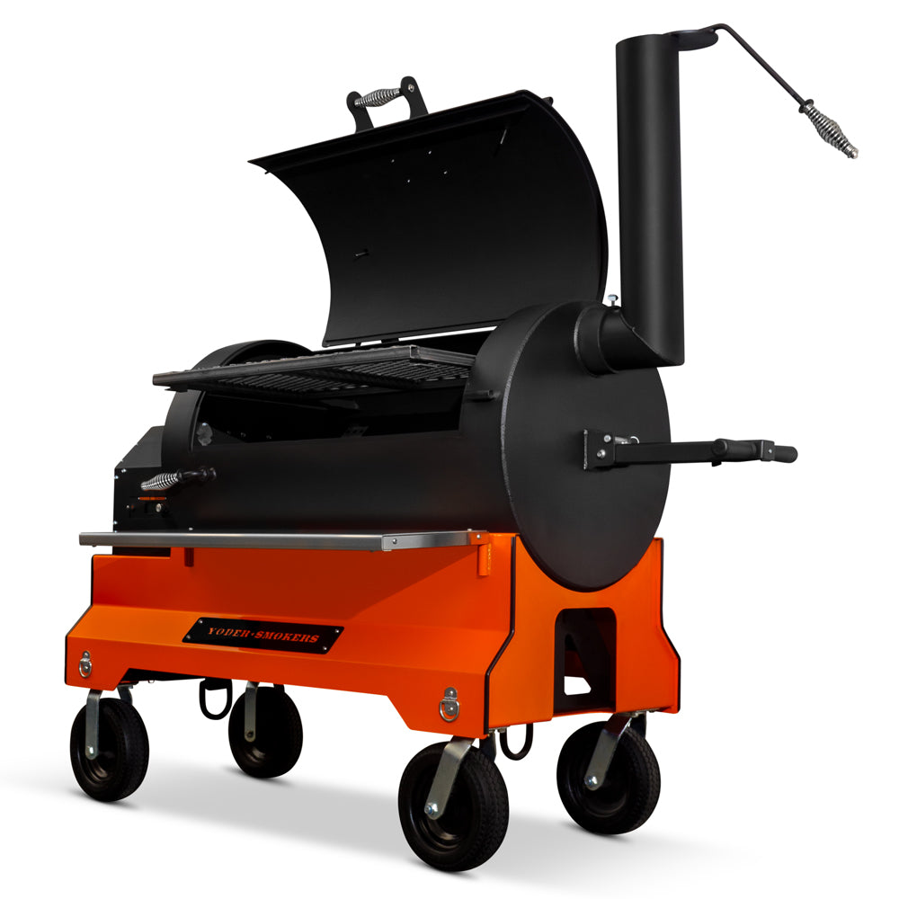 Yoder Smokers YS1500S Comp Cart (Orange)