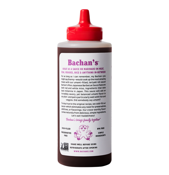 Bachan's Miso Japanese Barbecue Sauce
