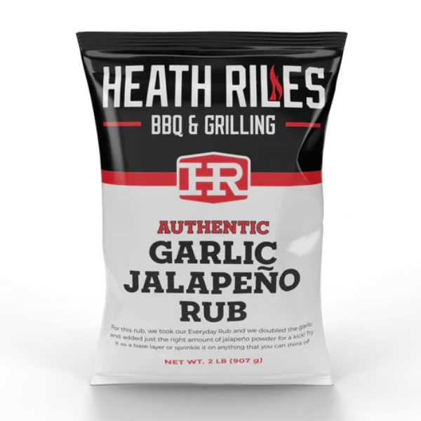 Heath Riles BBQ Garlic Jalapeno Rub Bulk Bag 2lb