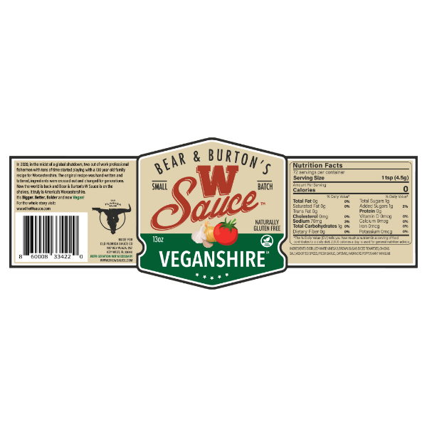 Bear & Burton's Veganshire 12oz