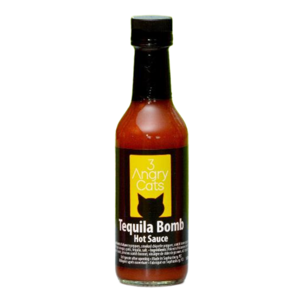 3 Angry Cats Tequila Bomb Hot Sauce