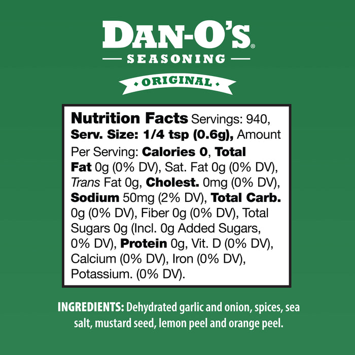Dan-O’s Original Seasoning - Large Bottle