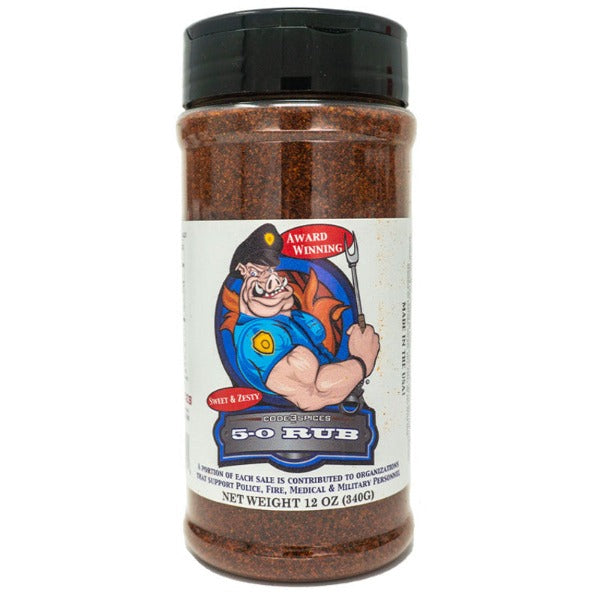 Code 3 Spices 5-0 Rub — All BBQ Canada