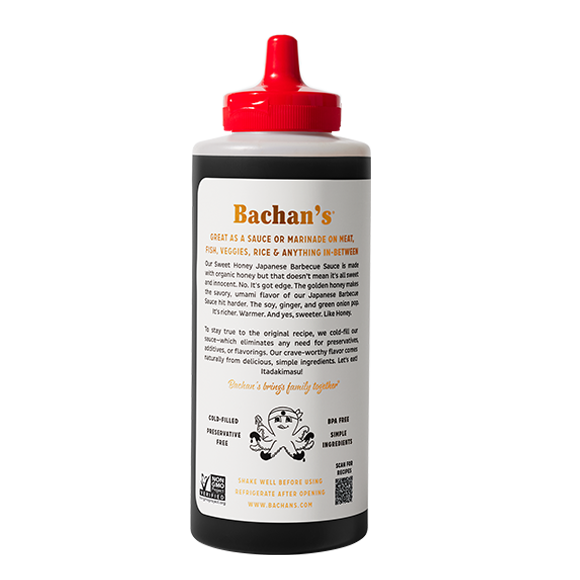 Bachan's Sweet Honey Japanese Barbecue Sauce