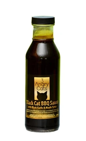 3 Angry Cats Black Cat BBQ Sauce