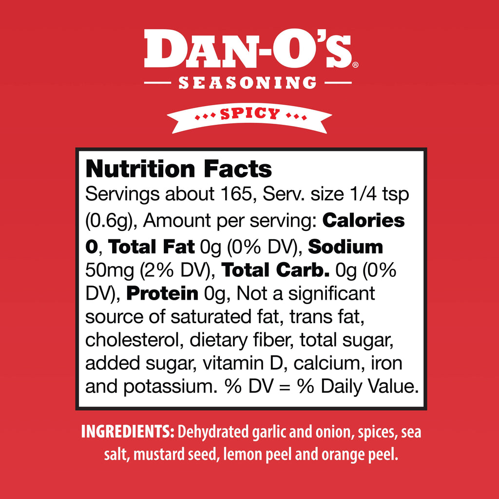 Dan-O's Spicy Seasoning - Small Bottle