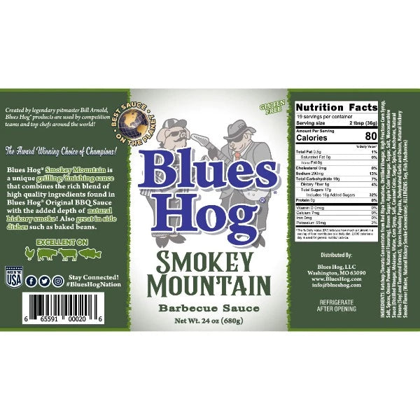 Blues Hog Smokey Mountain BBQ Sauce Squeeze Bottle