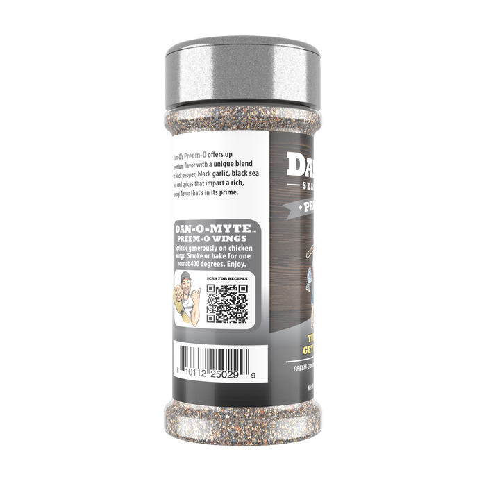 Dan-O’s Preem-O Seasoning - Small Bottle