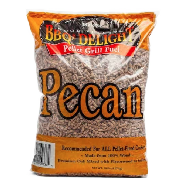 BBQr's Delight Pecan Pellets - 20lbs