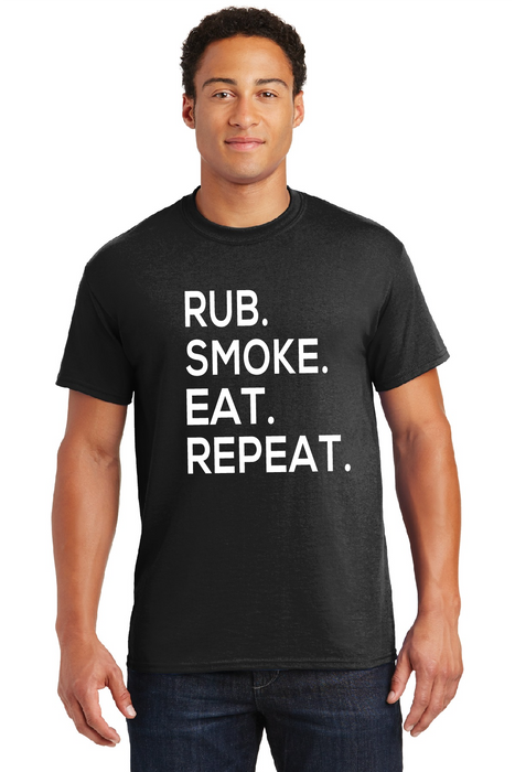T-Shirt - Rub. Smoke. Eat. Repeat
