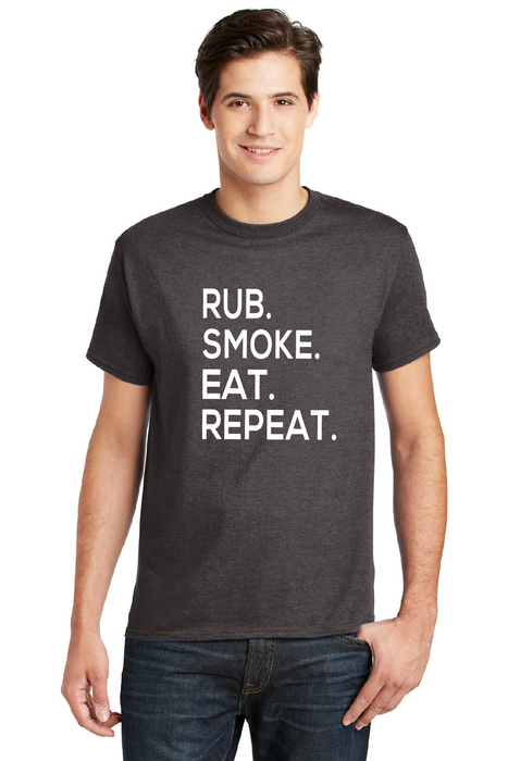 T-Shirt - Rub. Smoke. Eat. Repeat