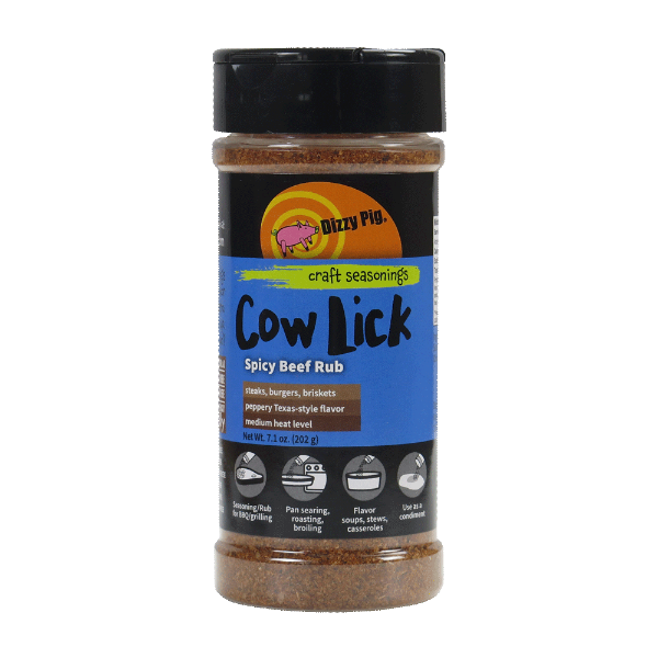 Dizzy Pig Cow Lick Spicy Beef Rub