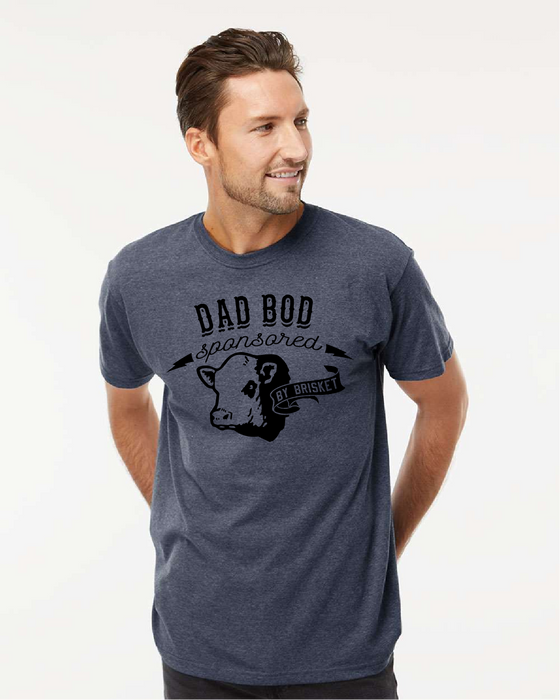 T-Shirt-DAD BOD sponsored by Brisket