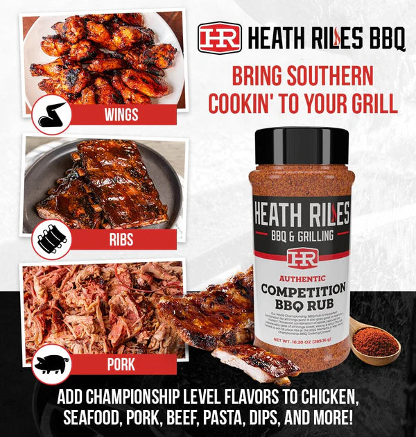 Heath Riles BBQ Competition BBQ Rub Bulk Bag 2lb