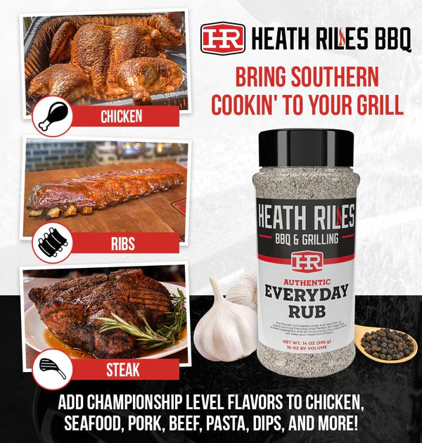 Heath Riles BBQ Everyday Rub Bulk Bag 2lb