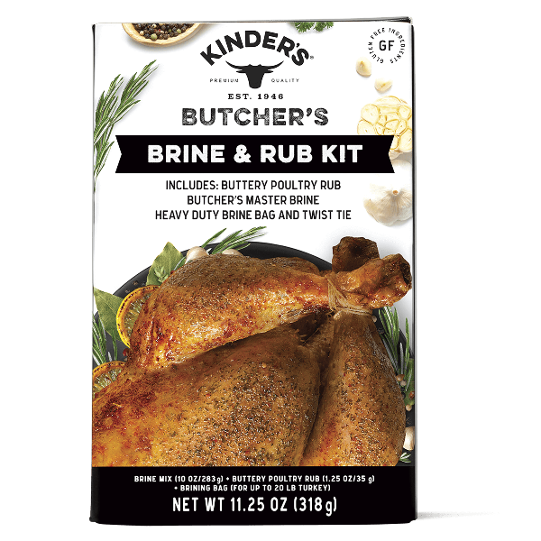 Kinder's Butcher's Brine and Rub Kit