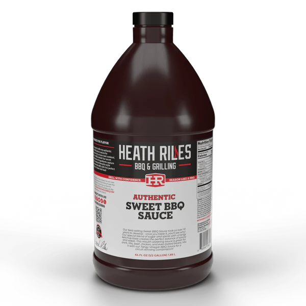 Heath Riles BBQ Sweet BBQ Sauce Half Gallon