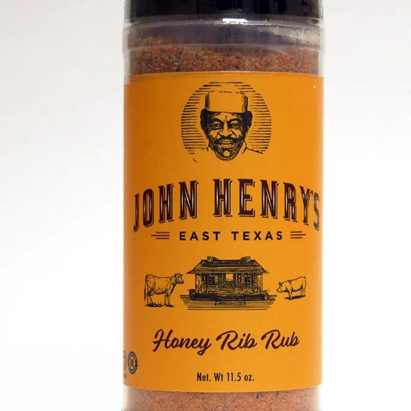 John Henry's Honey Rib Rub 12 oz.