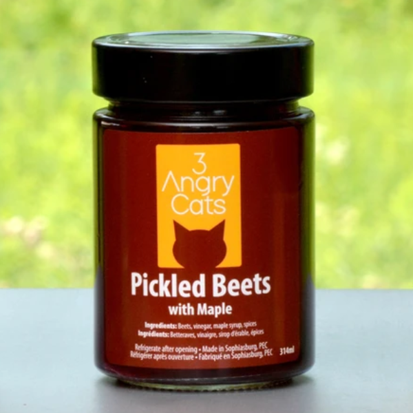 3 Angry Cats Pickled Beets with Maple