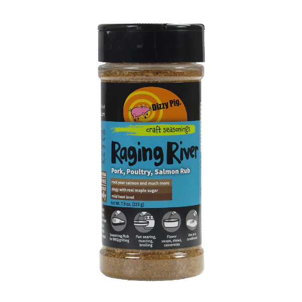 Dizzy Pig Raging River Salmon Seasoning