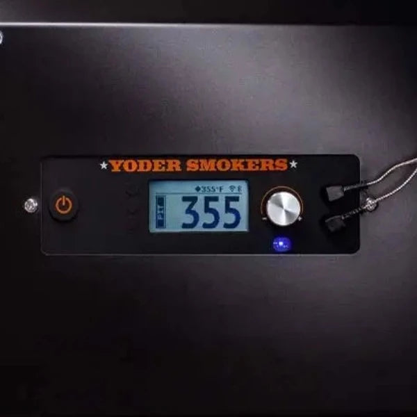Yoder Smokers YS640s Pellet Grill with ACS on Competition Cart
