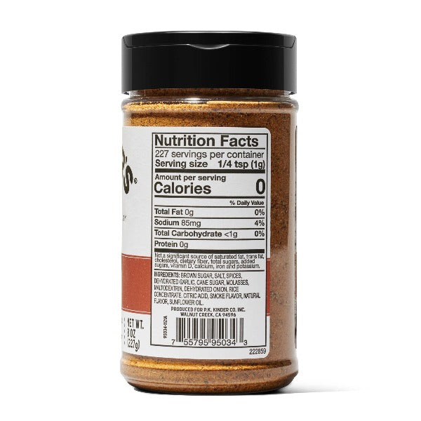 Kinder's Hickory Molasses Rub 8oz