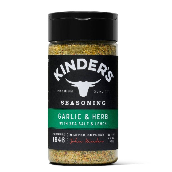 Kinder's Garlic & Herb with Lemon & Sea Salt 5.5oz