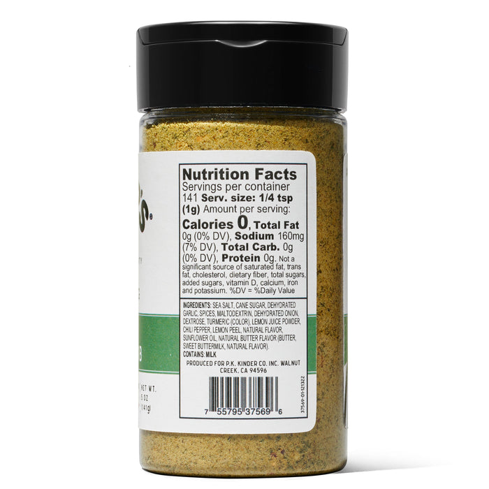 Kinder's Buttery Garlic and Herb Seasoning 5oz
