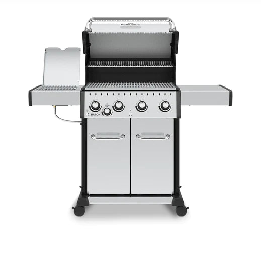 Broil King BARON S440 PRO IR BBQ with Infrared Side Burner