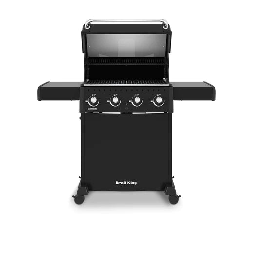 Broil King CROWN 410 4-Burner BBQ with Heavy-Duty Cast Iron Cooking Grids