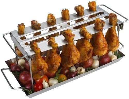 Broil King Drumstick & Wing Rack (Stainless Steel) 64152