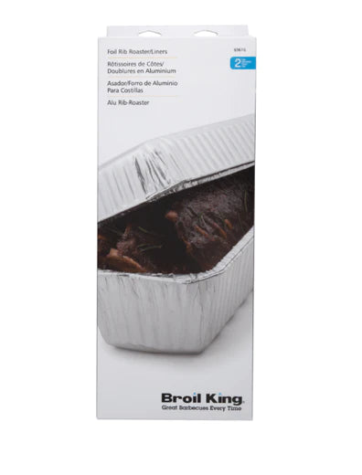 Broil King Foil RIb Roaster/Liners 69616