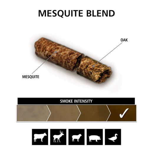 Broil King Mesquite Blend (Mesquite, Oak) Pellets 20 lb Resealable Bag