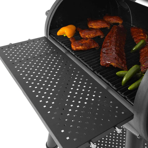 Broil King REGAL Charcoal Offset Smoker 500 with Heavy Duty Cast Iron Grids