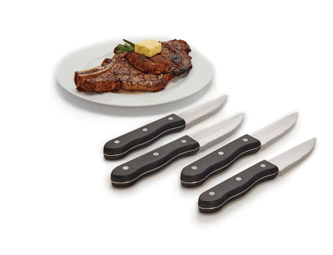 Broil King Stainless Steel Steak Knife Set (4 Pack) 64935