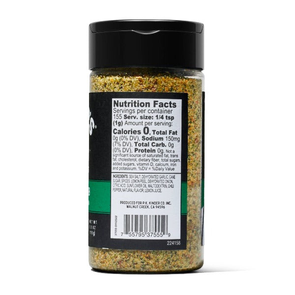 Kinder's Garlic & Herb with Lemon & Sea Salt 5.5oz