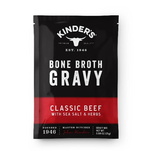 Kinder's Classic Beef Bone Broth Gravy with Sea Salt and Herbs