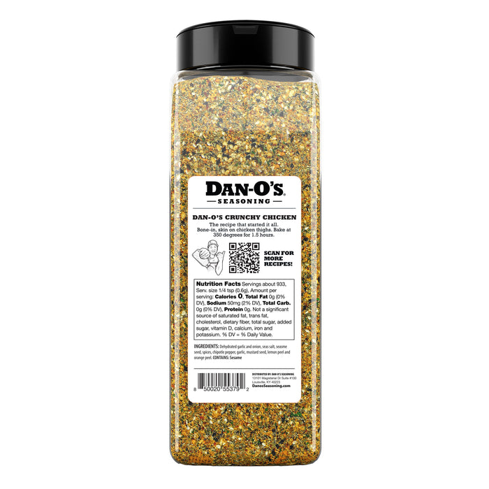 Dan-O's Crunchy Seasoning - Large Bottle