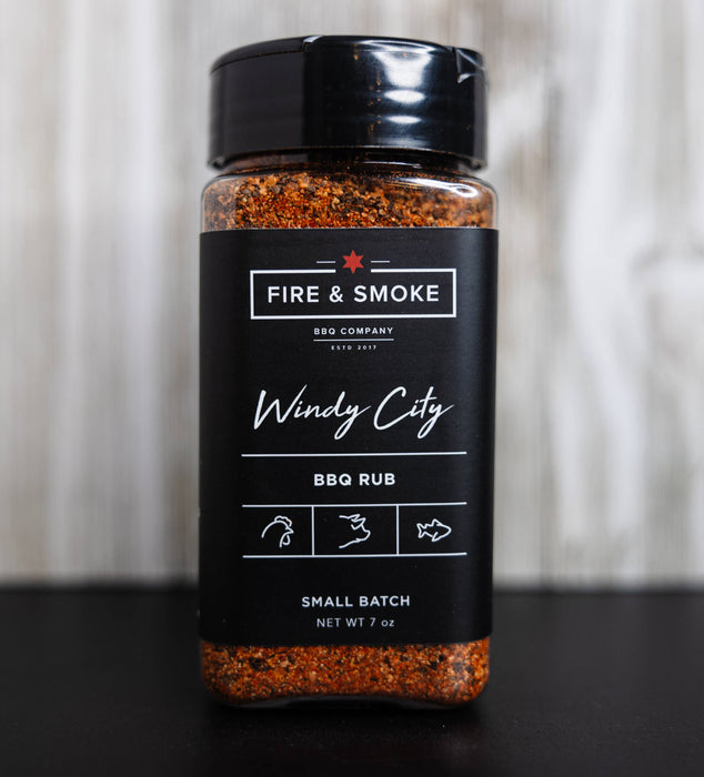 Fire and Smoke BBQ Windy City Premium Rub