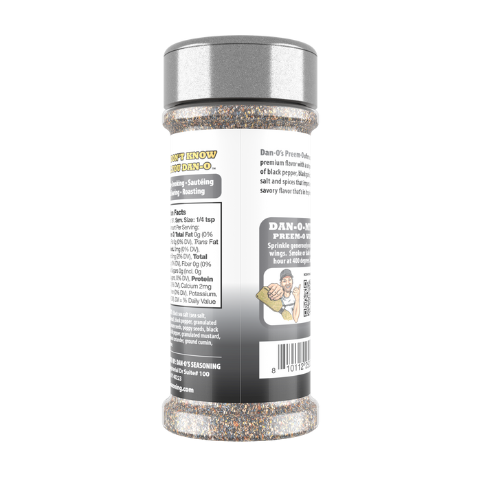 Dan-O’s Preem-O Seasoning - Small Bottle