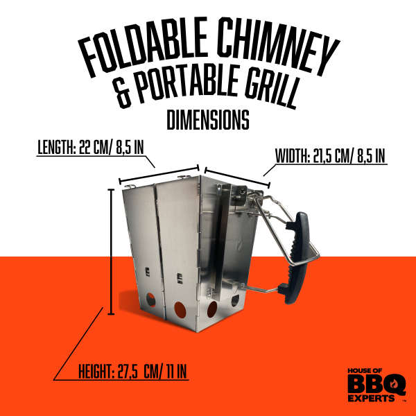 Foldable Chimney & Portable Grill
