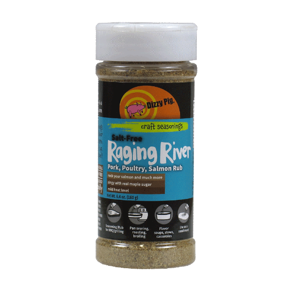 Dizzy Pig Salt-Free Raging River Salmon Rub