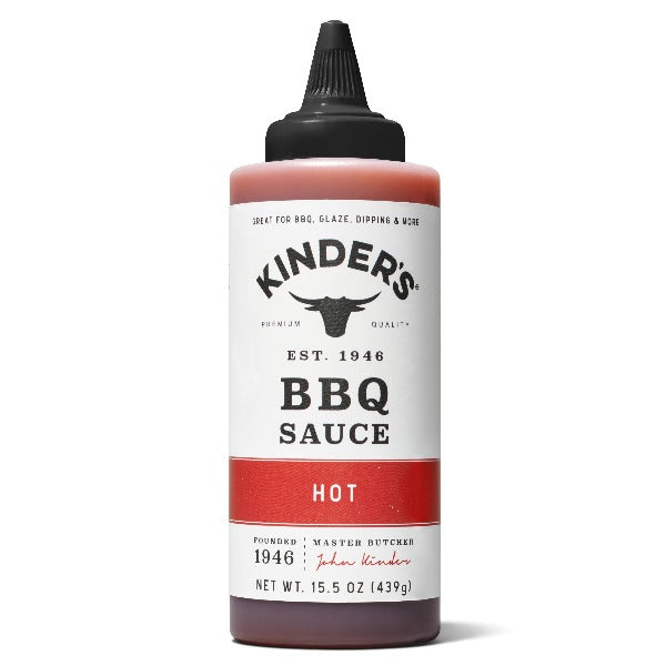 Kinder's Hot BBQ Sauce 15.5oz
