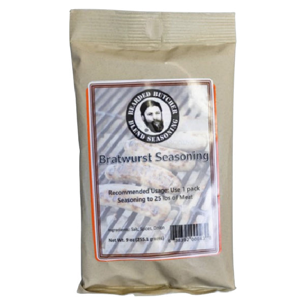 DIY Sausage Bearded Butchers Bratwurst Seasoning 9oz — All BBQ Canada
