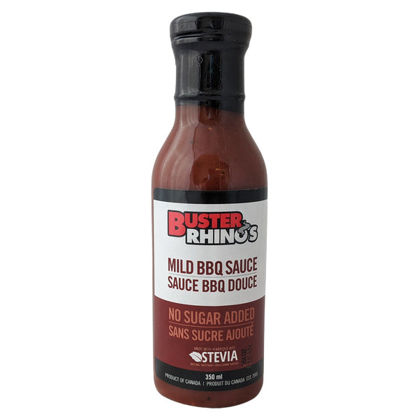 Buster Rhino's No Sugar Added Mild BBQ Sauce
