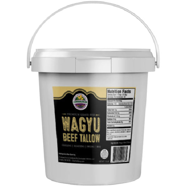 Cornhusker Kitchen Premium Rendered Wagyu Beef Tallow Tub (1.5lb
