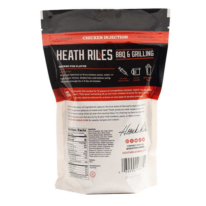 Heath Riles BBQ Chicken Injection & Brine